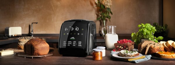 Eta Delicca II brödbakningsmaskin 850 W Svart, Rostfritt stål