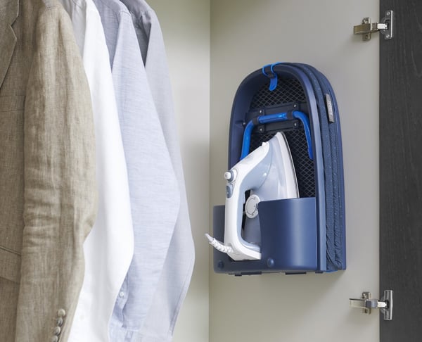 Miniatyrbild 5 av 9: Joseph Joseph Pocket Plus Folding Ironing Board with Advanced Cover Stor Strykbräda 330 x 900 mm