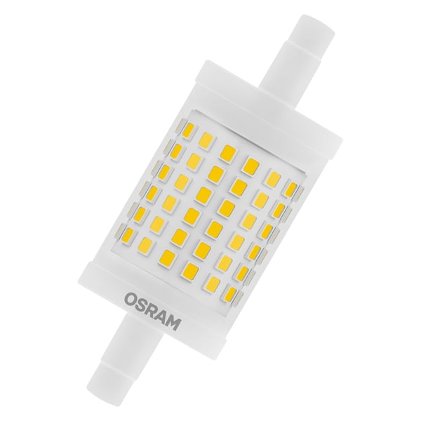 Miniatyrbillede 1 af 6: Osram LINE LED-lampe Varm hvid 2700 K 12 W R7s E