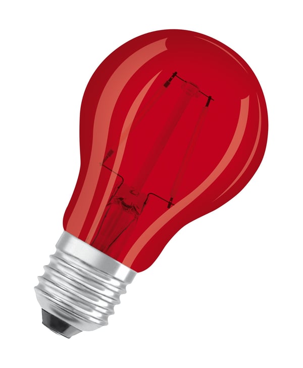 Osram STAR LED-lamppu Punainen 1000 K 2,5 W E27 G Osram STAR LED-lamppu Punainen 1000 K 2,5 W E27 G
