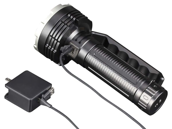 Miniatyrbild 3 av 3: Fenix LR80R ficklampor Svart Ficklampa LED