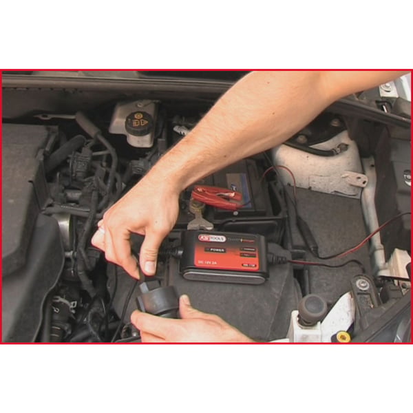 KS Tools 550.1730 batterioplader til køretøj 12 V Sort