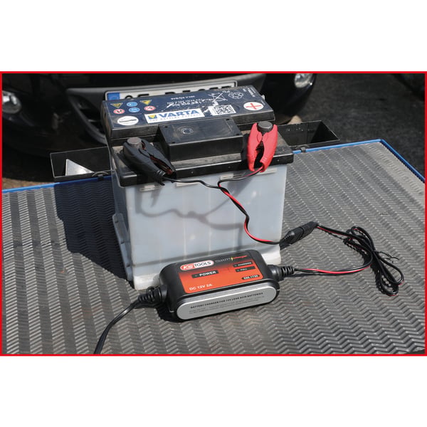 KS Tools 550.1730 batterioplader til køretøj 12 V Sort