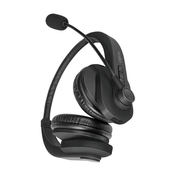 Miniatyrbild 2 av 7: LogiLink Headset - On-Ear - Bluetooth - trådlöst