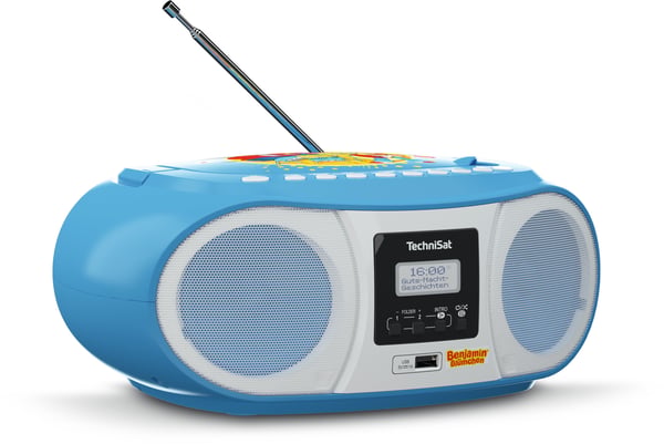TechniSat DigitRadio 1990 Digital 3 W DAB+, FM Blå MP3-uppspelning