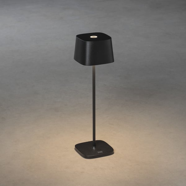 Konstsmide Capri bordlampe 2,2 W LED Sort