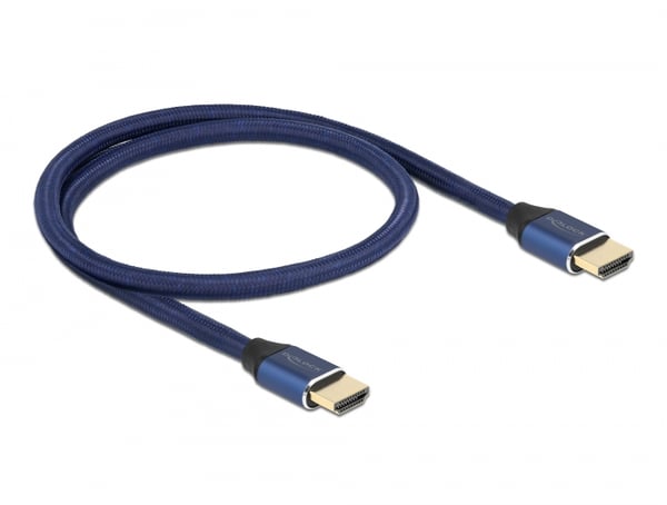 Miniatyrbillede 1 af 2: DeLOCK 85445 HDMI-kabel 0,5 m HDMI Type A (Standard) Blå