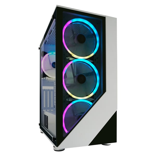 Miniatyrbild 5 av 18: LC-Power Gaming 803W Midi Tower Svart, Vit
