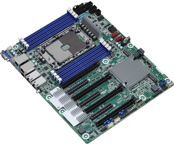 Miniatyrbillede 4 af 4: Asrock SPC621D8-2L2T bundkort Intel C621A LGA 4189 ATX