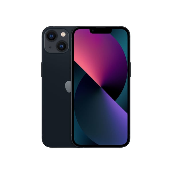 Miniatyrbillede 1 af 5: Apple iPhone 13 15,5 cm (6.1") Dual SIM iOS 15 5G 128 GB Sort
