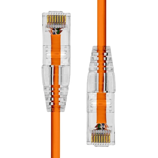 Miniatyrbillede 3 af 3: ProXtend S-6UTP-05O netværkskabel Orange 5 m Cat6 U/UTP (UTP)