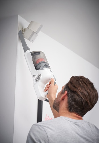 Miniatyrbillede 9 af 18: Black & Decker BHFEA515J stav støvsuger & elektrisk kost Stick vakuum Batteri Dry Cyclonisk Poseløs 0,5 L Orange, Hvid 1,5 At