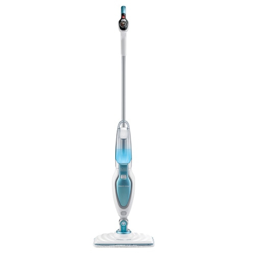 Black & Decker FSM16CD ångtvätt Ångmopp 1600 W Blå, Vit