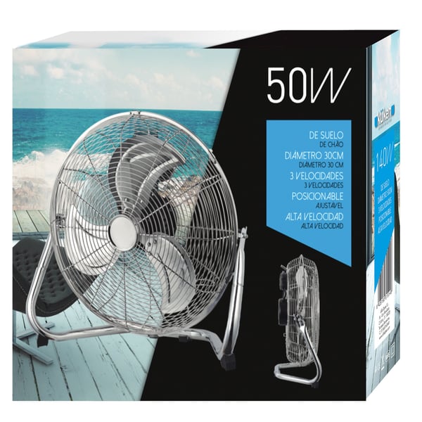 Küken 33953 kodinpuhallin Harmaa