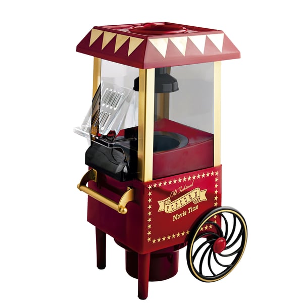 Miniatyrbillede 1 af 2: Küken 34056 popcornmaskine Sort, Rød 3 min. 1200 W
