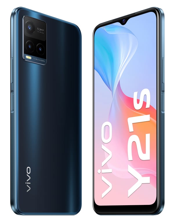 Miniatyrbillede 1 af 4: VIVO Y21s 16,5 cm (6.51") Dual SIM Android 11 4G USB Type-C 4 GB 128 GB 5000 mAh Blå