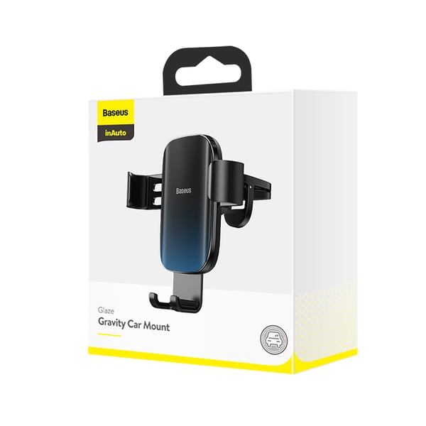 Miniatyrbillede 3 af 8: Baseus Glaze Gravity Passiv holder Mobiltelefon/Smartphone Sort