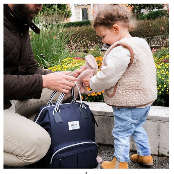 BEABA Wellington Ryggsäck Blå Polyester