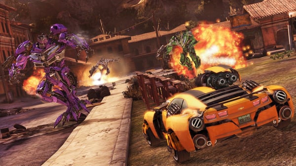 Miniatyrbillede 4 af 12: Activision Transformers : La Face Cachée de la Lune - Stealth Force Edition Standard Wii