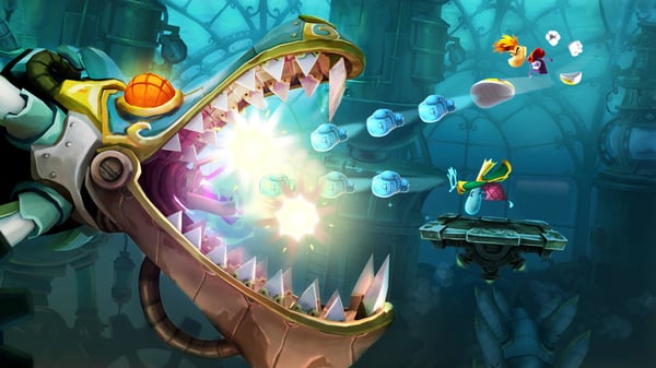Ubisoft Rayman Legends Standard Tysk, Engelsk, Dansk, Spansk, Finsk, Fransk, Italiensk, Hollandsk, Norsk, Polsk, Portugisisk, Russisk, Svensk Xbox One