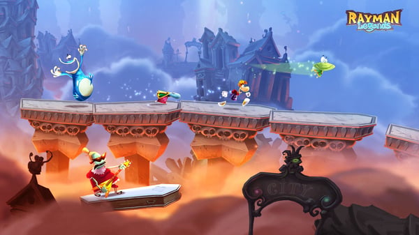 Ubisoft Code à télécharger - Rayman Legends - Definitive Edition Reissue Tysk, Engelsk, Dansk, Spansk, Finsk, Fransk, Italiensk, Hollandsk, Norsk, Polsk, Portugisisk, Russisk, Svensk Nintendo Switch