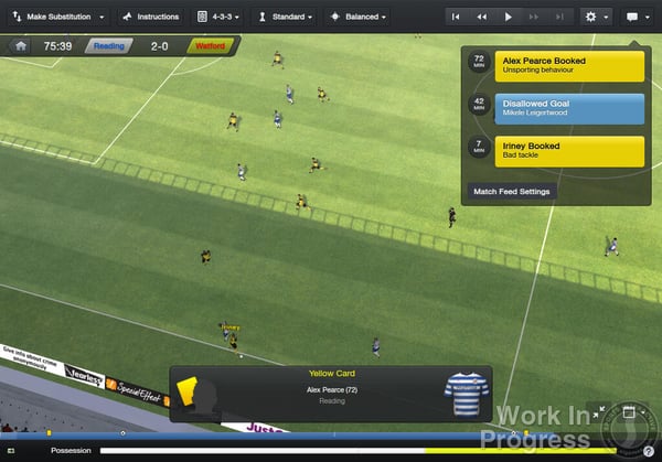 Pikkukuva 6 / 9: SEGA Football Manager Classic 2014 Vakio PlayStation Vita