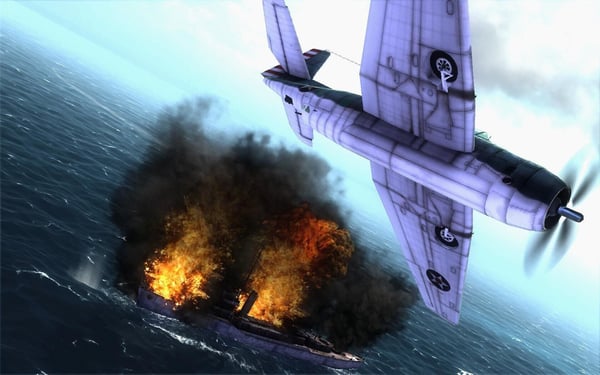 Miniatyrbillede 6 af 8: Micro Application Air Conflicts : Pacific Carriers Reissue Tysk, Engelsk, Fransk, Italiensk PlayStation 4