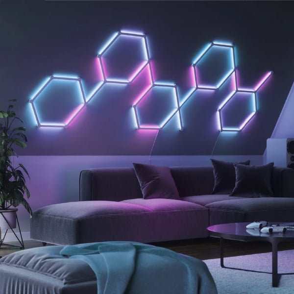 Nanoleaf Lines Expansion Pack 3PK lampor dekorationsslingor