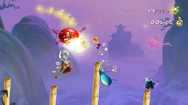 Miniatyrbillede 5 af 41: Ubisoft Rayman Legends Standard Tysk, Engelsk, Dansk, Spansk, Finsk, Fransk, Italiensk, Hollandsk, Norsk, Polsk, Portugisisk, Russisk, Svensk Xbox One