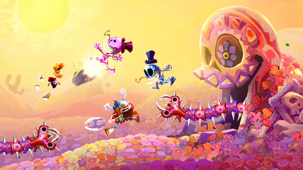 Miniatyrbillede 21 af 40: Ubisoft Code à télécharger - Rayman Legends - Definitive Edition Reissue Tysk, Engelsk, Dansk, Spansk, Finsk, Fransk, Italiensk, Hollandsk, Norsk, Polsk, Portugisisk, Russisk, Svensk Nintendo Switch