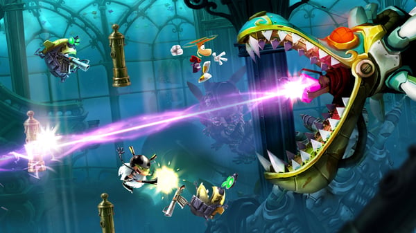 Ubisoft Code à télécharger - Rayman Legends - Definitive Edition Reissue Tysk, Engelsk, Dansk, Spansk, Finsk, Fransk, Italiensk, Hollandsk, Norsk, Polsk, Portugisisk, Russisk, Svensk Nintendo Switch