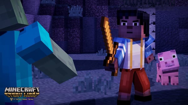 Pikkukuva 4 / 10: Telltale Games Minecraft Story Mode Vakio Englanti PlayStation 4