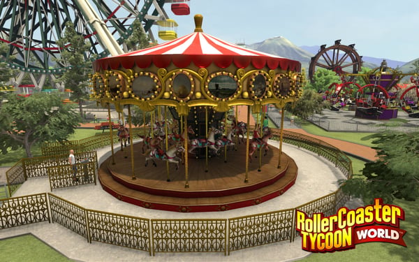 Atari Roller Coaster Tycoon World Standard PC