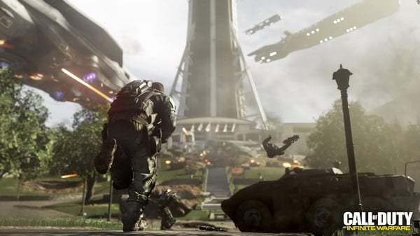 Activision Call of Duty : Infinite Warfare Standard Tysk, Engelsk, Forenklet kinesisk, Koreansk, Spansk, Fransk, Italiensk, Japansk, Polsk, Portugisisk, Russisk Xbox One