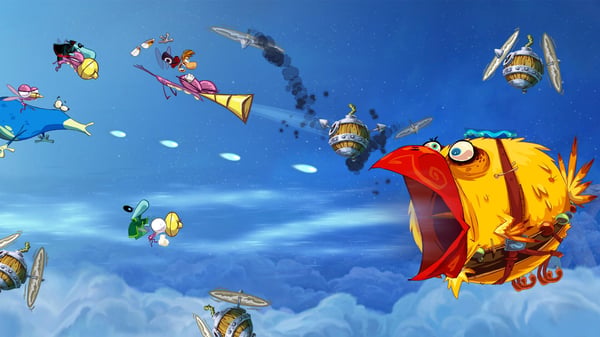 Miniatyrbild 19 av 22: Ubisoft Rayman Origins Standard Tyska, Engelska, Danska, Spanska, Franska, Ungerska, Italienska, Japanska, Polska, Portugisiska, Ryska, Tjeckiska Xbox 360