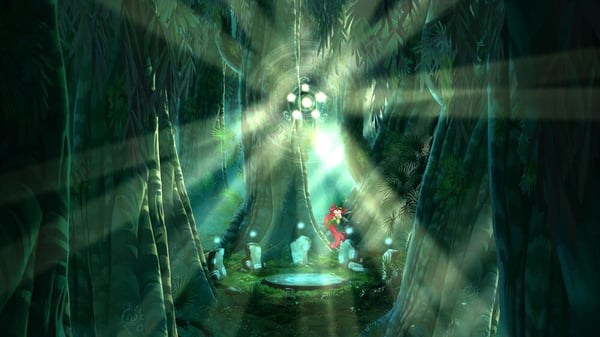 Miniatyrbillede 22 af 22: Ubisoft Rayman Origins Standard Tysk, Engelsk, Dansk, Spansk, Fransk, Ungarsk, Italiensk, Japansk, Polsk, Portugisisk, Russisk, Tjekkisk Nintendo 3DS