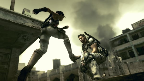 Miniatyrbillede 11 af 27: Capcom Resident Evil 5 HD Reissue Tysk, Engelsk, Fransk, Italiensk, Japansk PlayStation 4