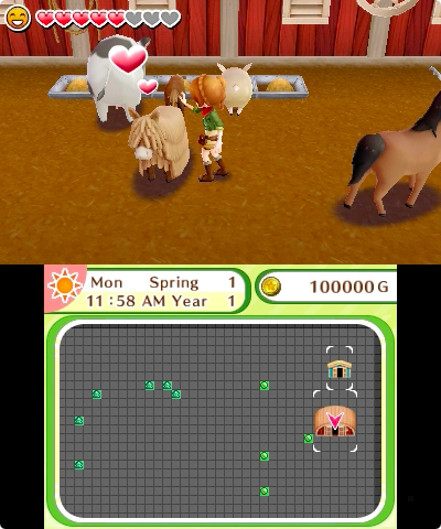 Miniatyrbillede 7 af 20: NIS America Harvest Moon : Le Village de l'Abre Célèste Standard Nintendo 3DS