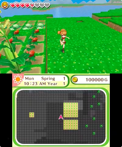Miniatyrbillede 20 af 20: NIS America Harvest Moon : Le Village de l'Abre Célèste Standard Nintendo 3DS