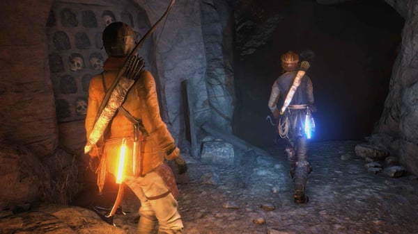 Miniatyrbillede 9 af 17: Square Enix Rise of the Tomb Raider - 20 Year Celebration Edition PS4 Day One Tysk, Engelsk, Forenklet kinesisk, Koreansk, Spansk, Fransk, Italiensk, Japansk, Hollandsk, Polsk, Portugisisk, Russisk PlayStation 4