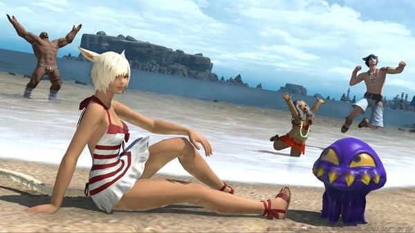 Square Enix Final Fantasy XIV : Stormblood Standard Tysk, Engelsk, Fransk, Japansk PC