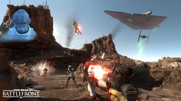 Miniatyrbillede 12 af 18: Electronic Arts Star Wars: Battlefront Standard Tysk, Engelsk, Forenklet kinesisk, Spansk, Fransk, Italiensk, Polsk, Portugisisk, Russisk Xbox One