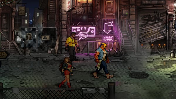 Just for Games Streets Of Rage 4 Komplet PlayStation 4