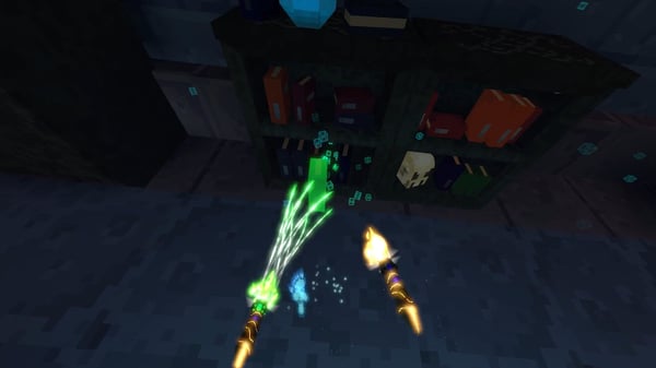 Triangular Pixels Smash Hit Plunder VR