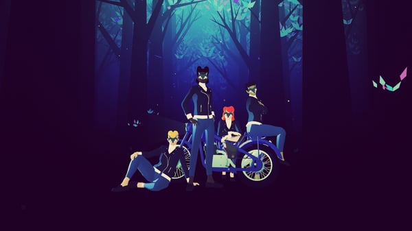 Miniatyrbillede 2 af 14: Annapurna Interactive Sayonara Wild Hearts Standard PlayStation 4