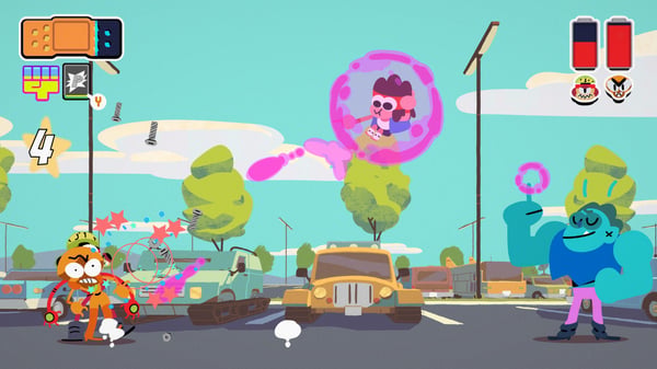 Outright Games Steven Universe : Sauve la Lumière & OK K.O.! De Zéro à Héros COMBO PACK Bundle Saksa, Englanti, Espanja, Ranska, Italia, Portugali, Venäjä PlayStation 4