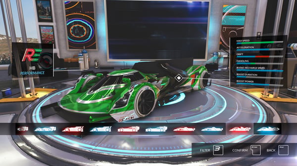 Miniatyrbillede 9 af 24: SOEDESCO Xenon Racer Standard PlayStation 4