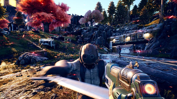 Miniatyrbillede 14 af 15: Private Division The Outer Worlds Standard Tysk, Engelsk, Koreansk, Spansk, Fransk, Italiensk, Japansk, Polsk, Portugisisk, Russisk PlayStation 4