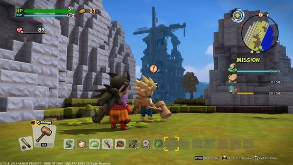 Square Enix Dragon Quest Builders 2 Standard Tysk, Engelsk, Spansk, Fransk, Italiensk PlayStation 4