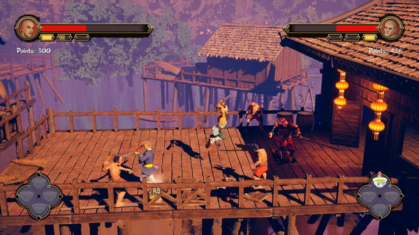 Buka Entertainment 9 Monkeys of Shaolin Standard Tyska, Engelska, Förenklad kinesiska, Spanska, Franska, Italienska, Ryska PlayStation 4